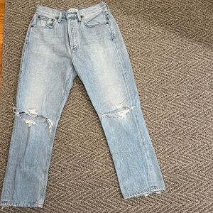 Agolde Riley High-Rise straight-Leg Jeans size 26
